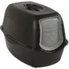 Rotho MyPet Katzentoilette Eco BAILEY Schwarz -Heimtierbedarf Geschäft rotho mypet katzentoilette eco bailey schwarz 1