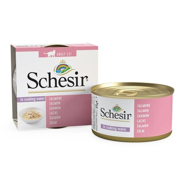 Schesir Cat Natural Lachs 4 Schesir Cat Natural Lachs – Bild 2