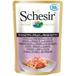 Schesir Cat Thunfisch, Huhn Mit Schinken