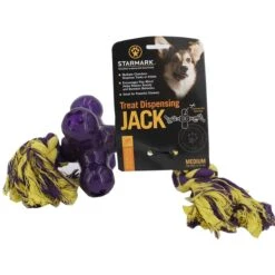 Starmark Hundespielzeug Treat Dispensing Jack M -Heimtierbedarf Geschäft starmark treat dispensing jack m 2