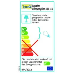 Tetra AquaArt LED Aquarium Komplettset Anthrazit -Heimtierbedarf Geschäft tetra aquaart led aquarium komplettset anthrazit 3