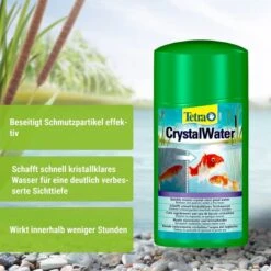 Tetra Pond Teichwasserpflege CrystalWater -Heimtierbedarf Geschäft tetra pond teichwasserpflege crystalwater 500ml 2
