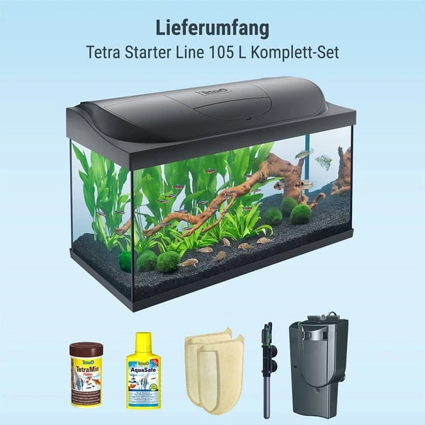 Tetra Starter Line LED Aquarium 105L 4 Tetra Starter Line LED Aquarium 105L – Bild 2