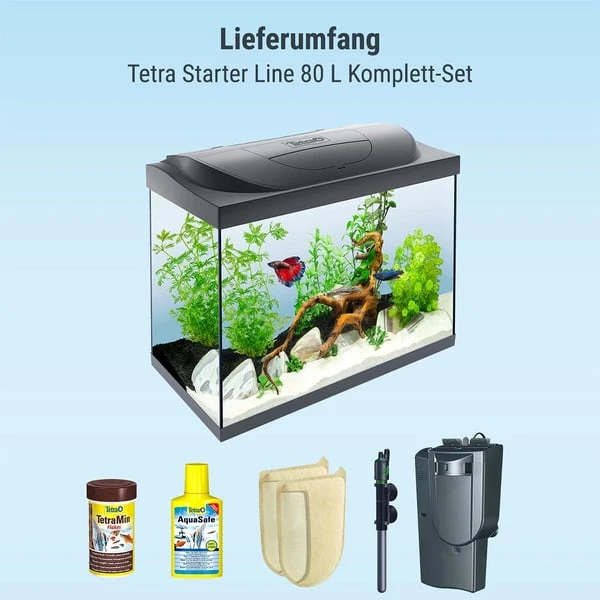 Tetra Starter Line LED Aquarium 80L 4 Tetra Starter Line LED Aquarium 80L – Bild 2