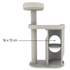 Trixie Kratzbaum Falco In Lichtgrau/braun -Heimtierbedarf Geschäft trixie falco 2