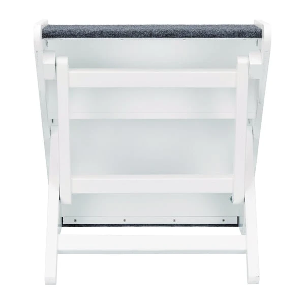 Trixie Heimtiertreppe, 3-stufig Verstellbar - Weiß 5 Trixie Heimtiertreppe, 3-stufig Verstellbar - Weiß – Bild 3