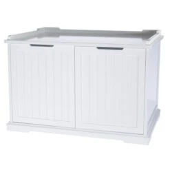 Trixie Katzenhaus Für Katzentoilette XL, Weiß 9 Trixie Katzenhaus Für Katzentoilette XL, Weiß -Heimtierbedarf Geschäft trixie katzenhaus fuer katzentoilette xl 3