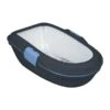 Trixie Katzentoilette Berto Pastellblau -Heimtierbedarf Geschäft trixie katzentoilette berto 39x22x59cm dunkelgrau pastellblau granit