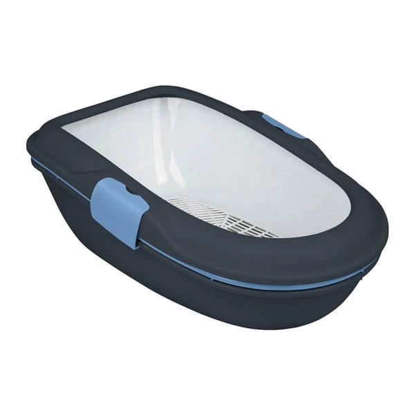 Trixie Katzentoilette Berto Pastellblau 3 Trixie Katzentoilette Berto Pastellblau