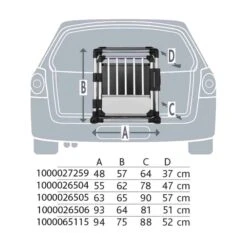 Trixie Transportbox Aluminium Alubox 9 Trixie Transportbox Aluminium Alubox -Heimtierbedarf Geschäft trixie transportbox aluminium