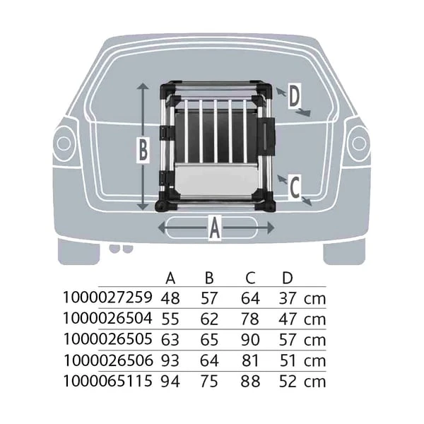 Trixie Transportbox Aluminium Alubox 6 Trixie Transportbox Aluminium Alubox – Bild 4