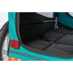 Trixie Fahrradanhänger Türkis -Heimtierbedarf Geschäft trixie fahrradanhaenger tuerkis schwarz web 3