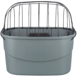 Trixie Front-Fahrradkorb, Grau -Heimtierbedarf Geschäft trixie fahrradkorb kunststoff 3