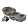 Velda Stone Waterfall Set 1 Velda Stone Waterfall Set -Heimtierbedarf Geschäft velda wasserfall element cascade 50cm polystone set web 1