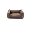 Wolters Eco-Well Hundebett Lounge Braun/beige -Heimtierbedarf Geschäft wolters eco well hundebett lounge braun beige