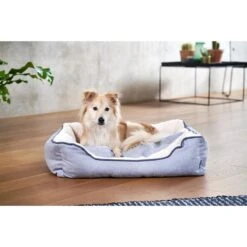 ZooRoyal Hundebett Kian Grau 73 X 60 Cm -Heimtierbedarf Geschäft zooroyal hundebett kian grau 7