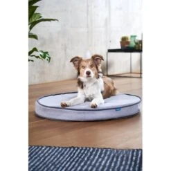 ZooRoyal Orthopädisches Hundekissen Elias Rund Grau -Heimtierbedarf Geschäft zooroyal hundekissen elias rund grau 6
