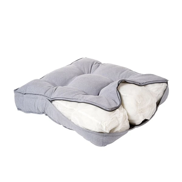 ZooRoyal Hundekissen Max Grau 5 ZooRoyal Hundekissen Max Grau – Bild 3