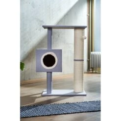 ZooRoyal Kratzbaum Linnea Grau 93,5 Cm -Heimtierbedarf Geschäft zooroyal kratzbaum linnea grau 5