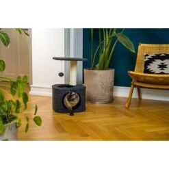 ZooRoyal Kratzbaum Lisa 58cm Filz Anthrazit 20 ZooRoyal Kratzbaum Lisa 58cm Filz Anthrazit -Heimtierbedarf Geschäft zooroyal kratzbaum lisa 7