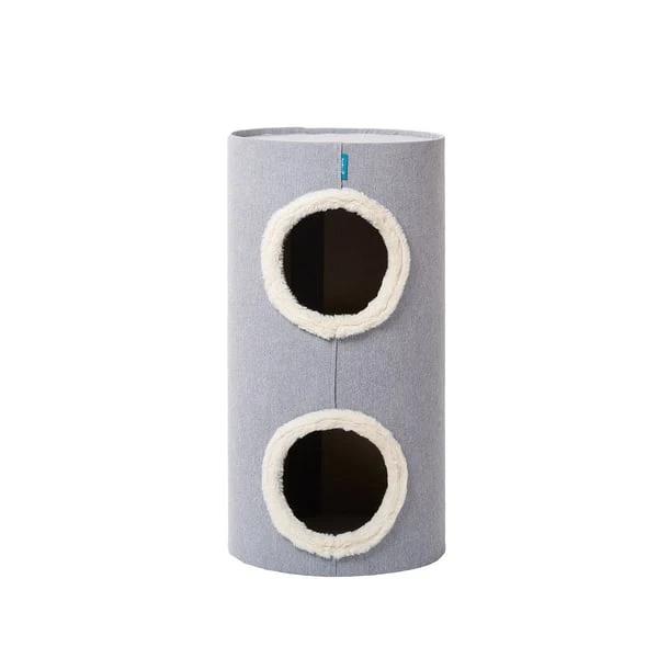 ZooRoyal Kratztonne Ella Grau 70cm 3 ZooRoyal Kratztonne Ella Grau 70cm